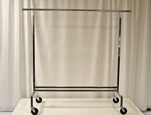 Item #110 - Free Standing Rolling Rack