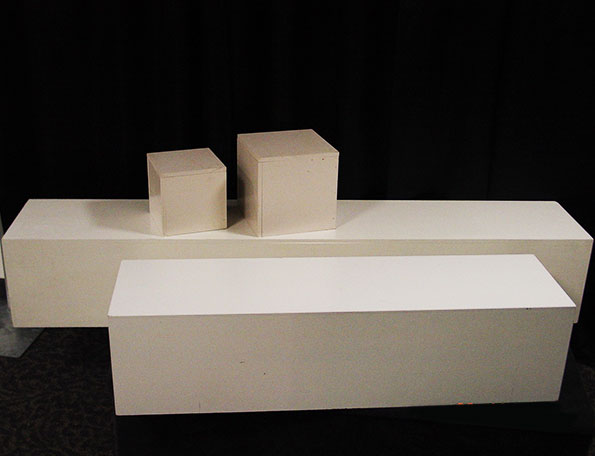 Item #113 - Display Risers