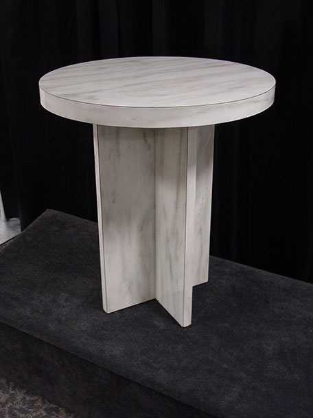 Item #202 - Round Marble Table