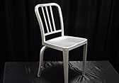 #312 Side Chair - Brushed Aluminum