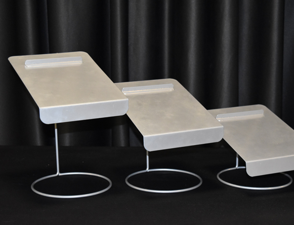 Item #602 - Metal risers