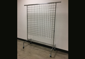 Item #103 - Grid Rolling Rack