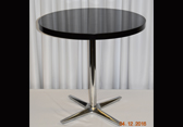 #402 Black round table